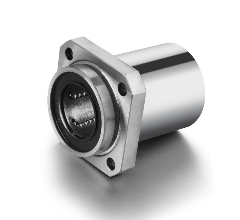 Unité de roulement à mouvement linéaire LMKP Flange ronde pour machine CNC Imprimante 3D Gcr15 SUS G6